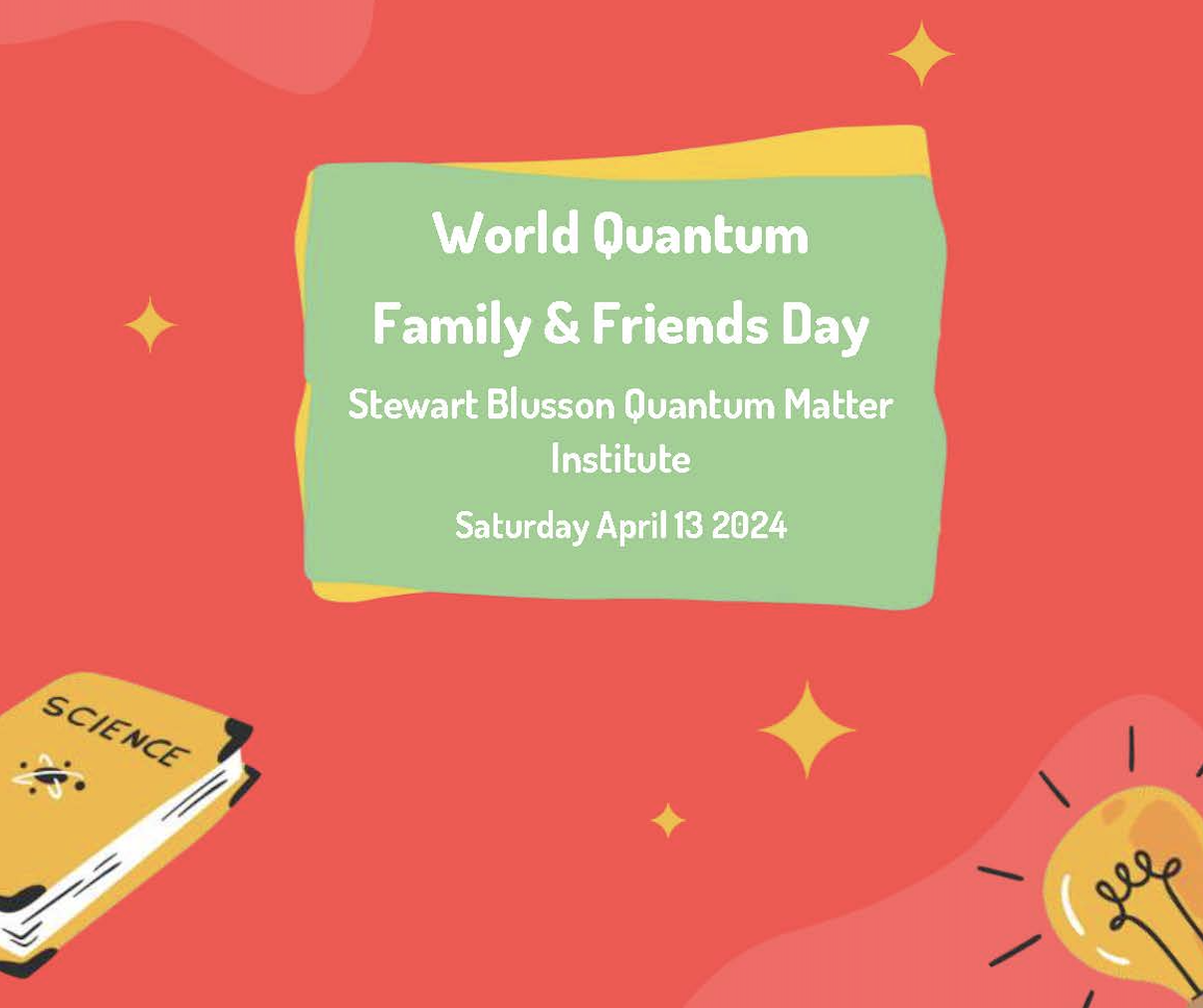 World Quantum Day Family and Friends Day at UBC QMI alt