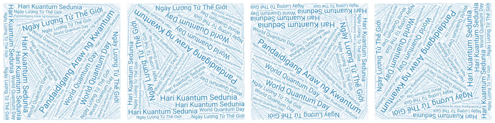 “World Quantum Day” in Filipino, Malay and Vietnamese image