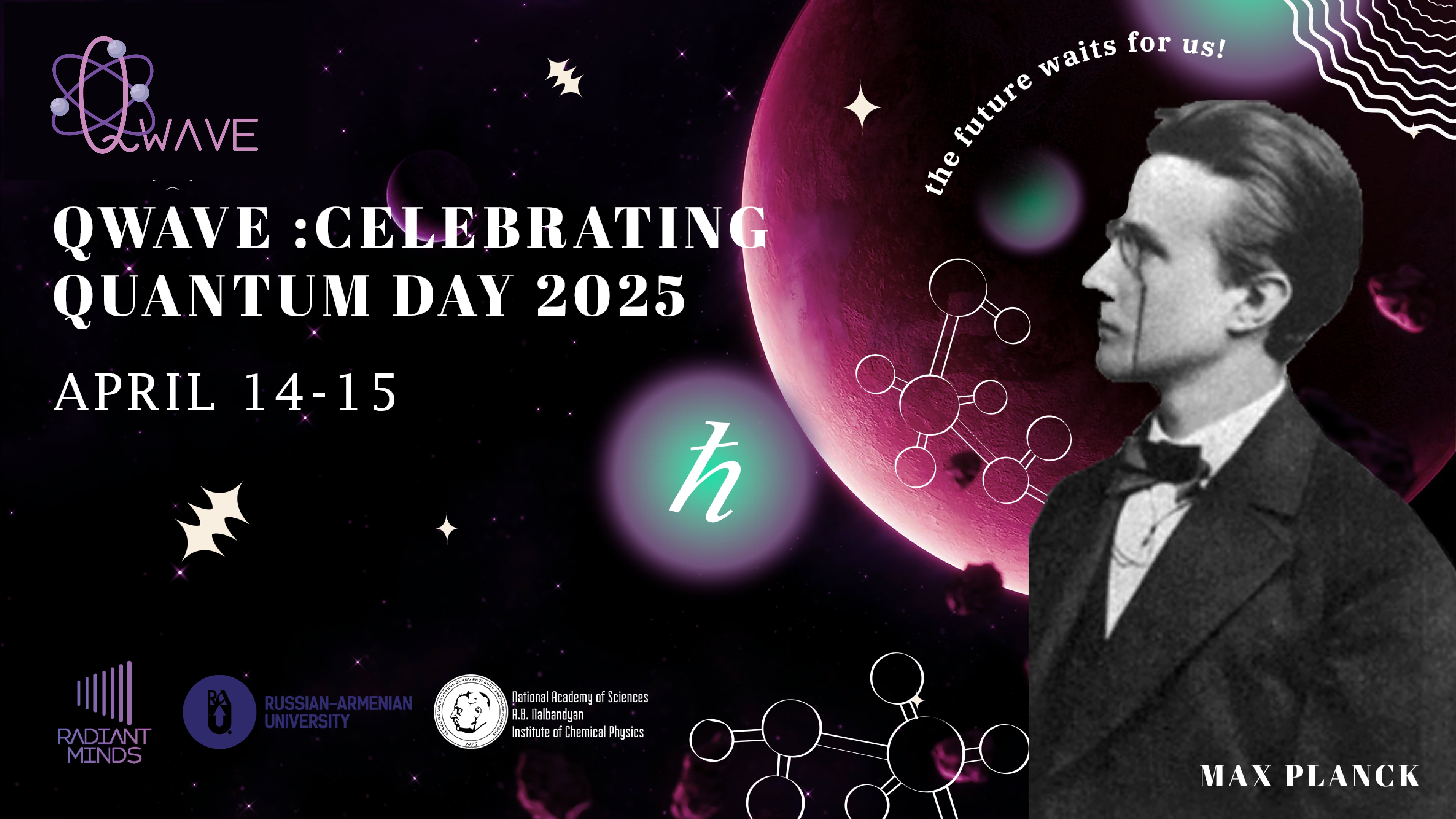 QWAVE: Celebrating Quantum Day 2025 alt