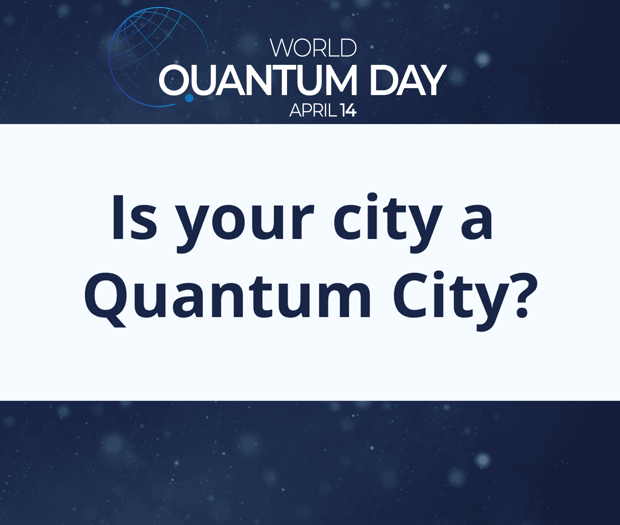 World Quantum Day 2026 – create and submit your own event! image