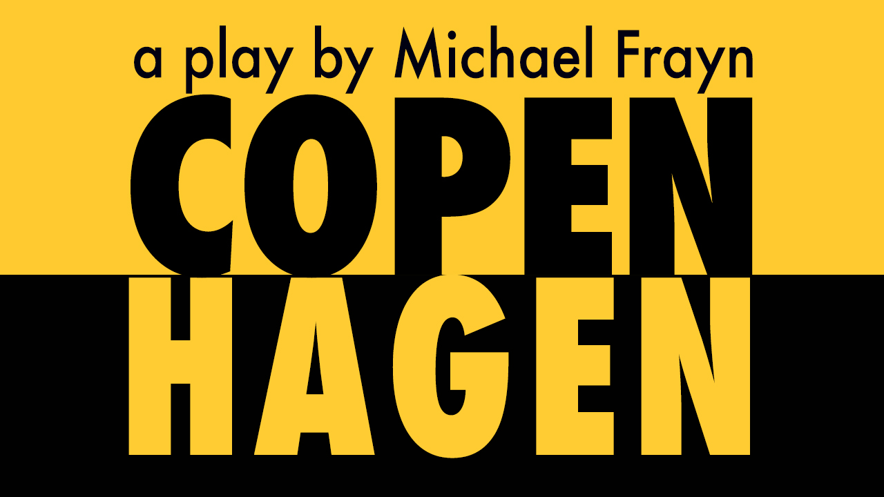 Copenhagen, a Tony Award winning play by Michael Frayn alt