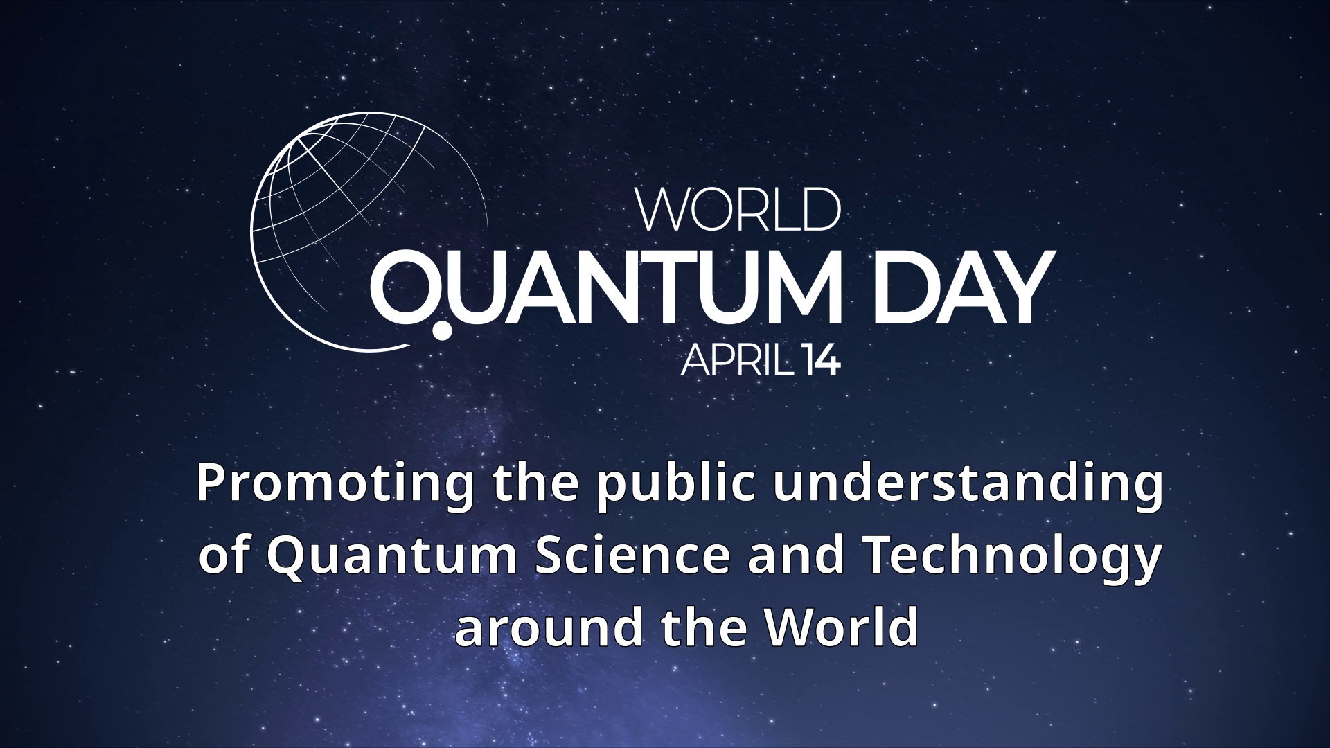 World Quantum Day call for action image