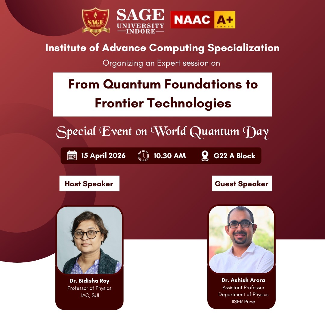 From Quantum Foundations to Frontier Technologies alt