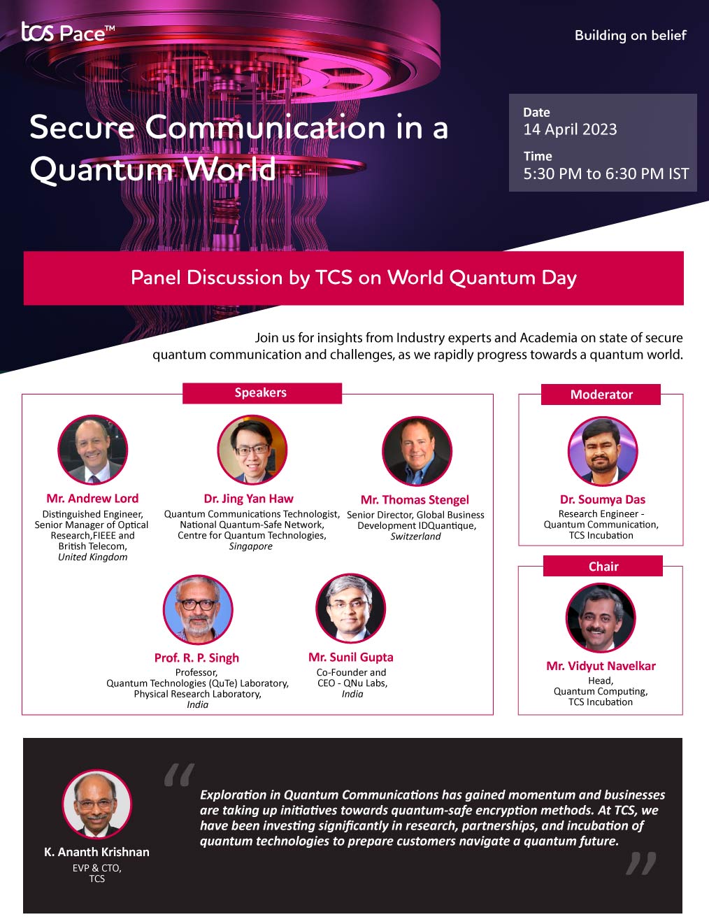 Secure Communication in a Quantum World alt