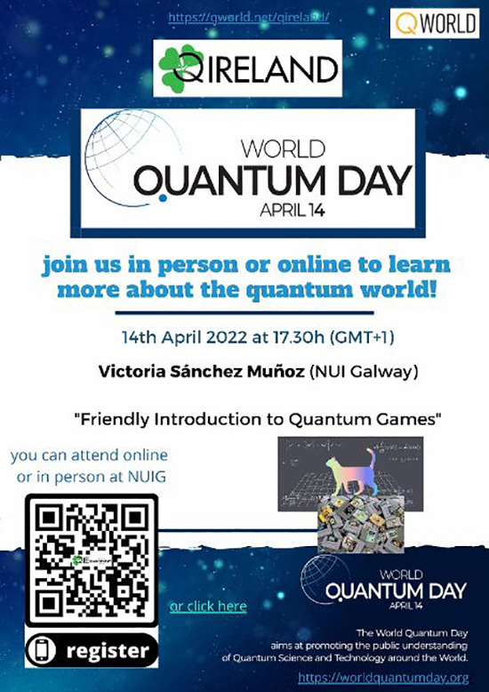 QIreland: World Quantum Day alt