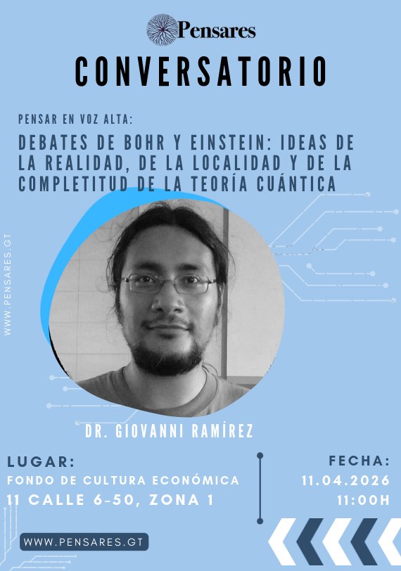 Debates de Bohr y Einstein: ideas de la realidad, de la localidad y de la completitud de la teoría cuántica alt