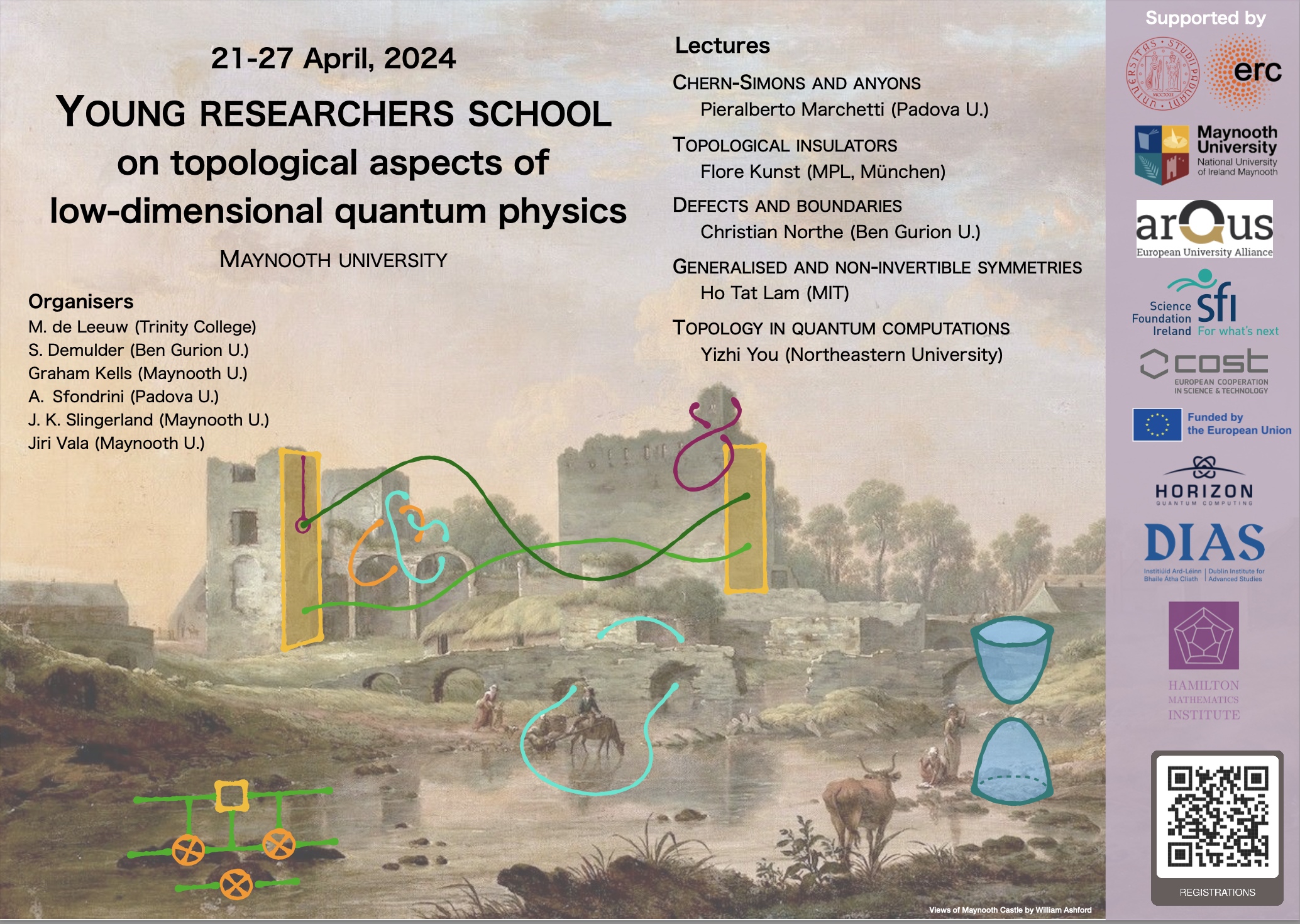 Young Researchers School on Topological aspects of low-dimensional quantum physics alt